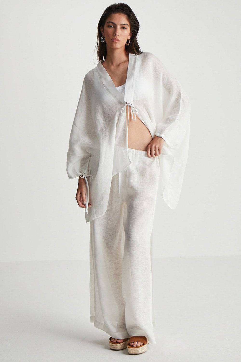 beyaz kaftan