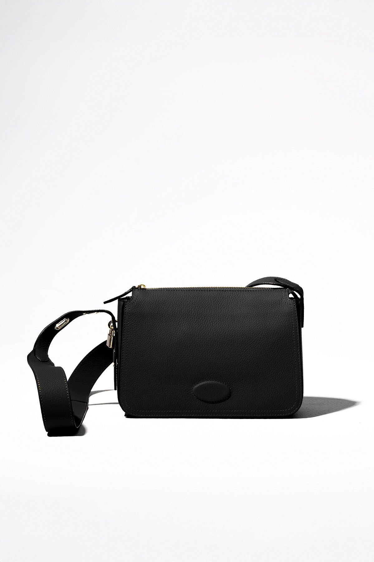 Günlük Kullanım Deri Siyah Çanta