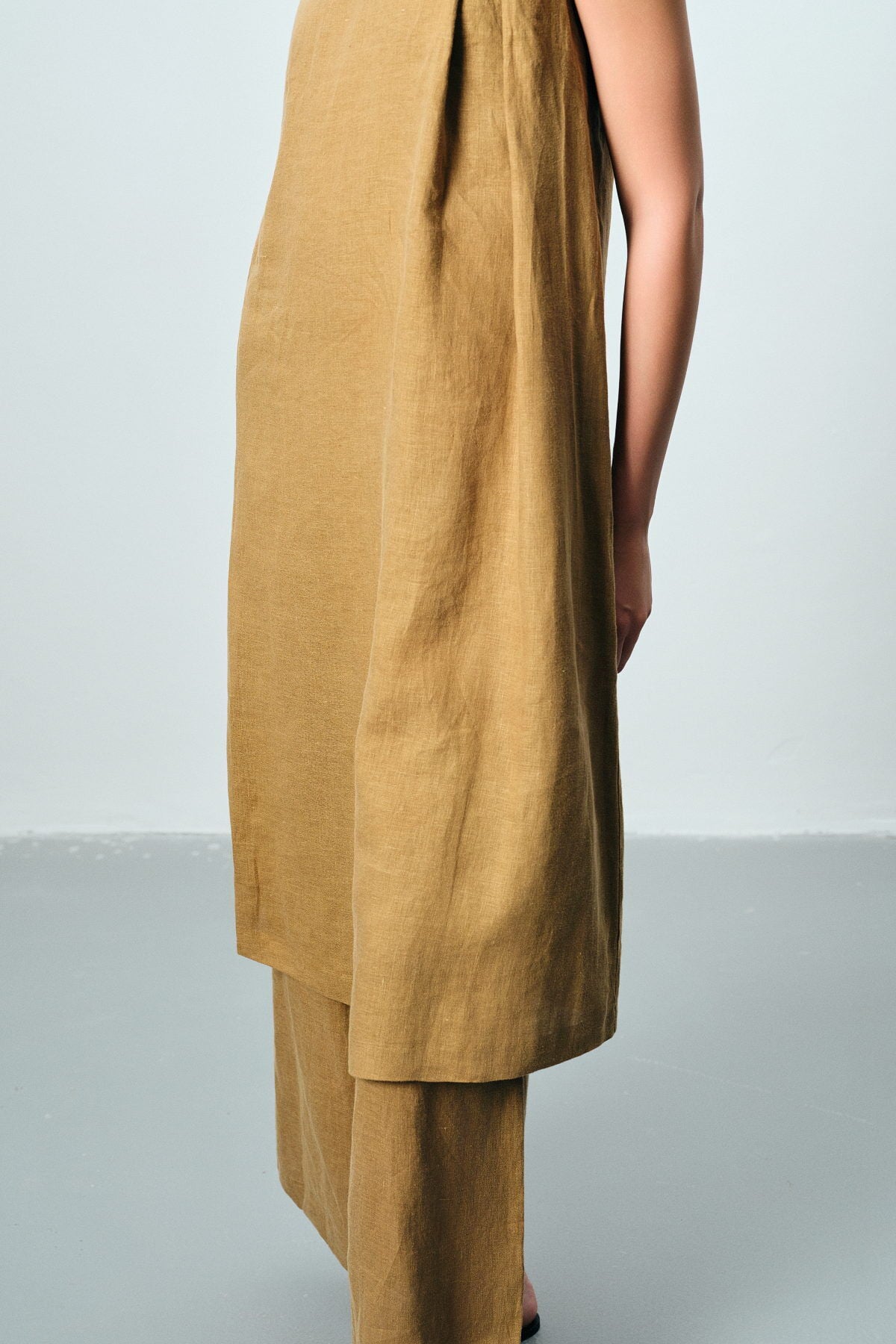 Keten Tunic Pant Elbise