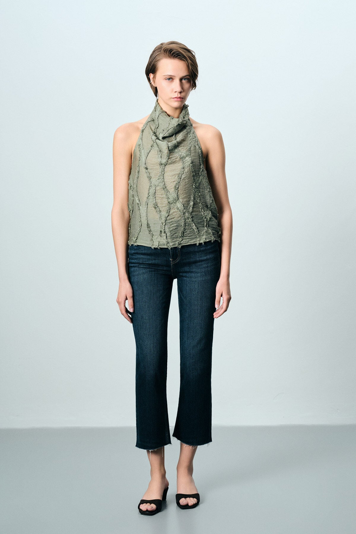 Halter Yaka Jakarlı 2026SS