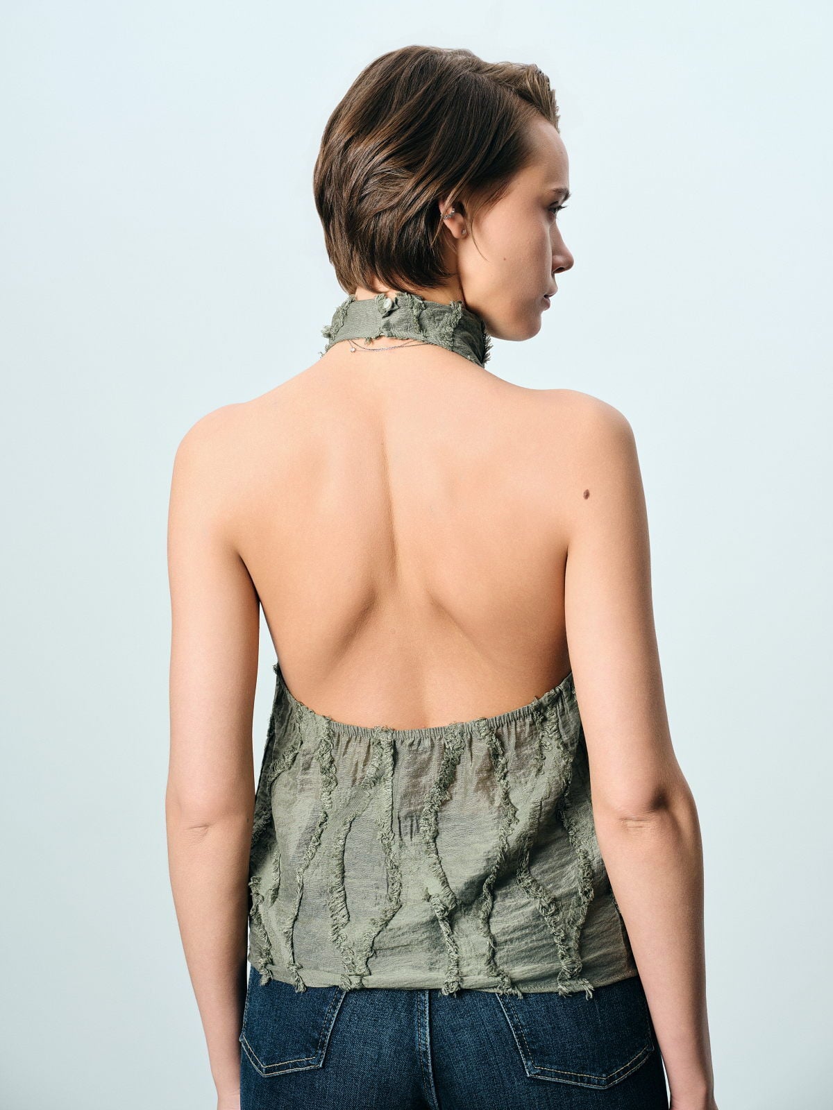 Halter Yaka Jakarlı 2026SS