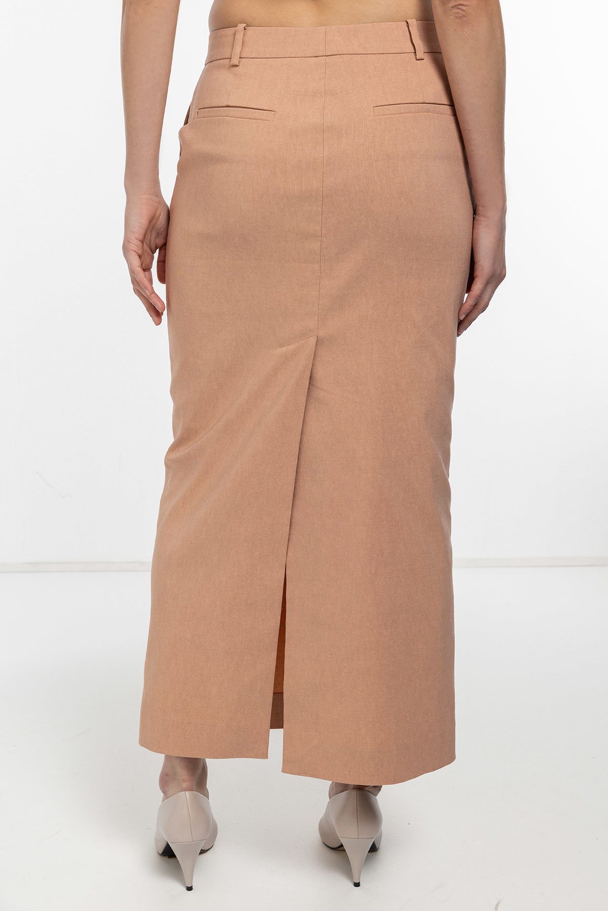 Moka Fit Kalem Midi Etek