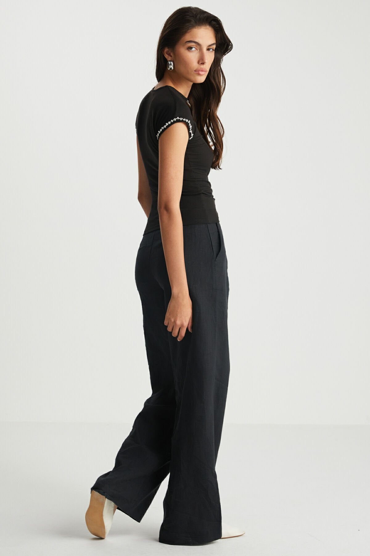 Siyah Modal Tişört