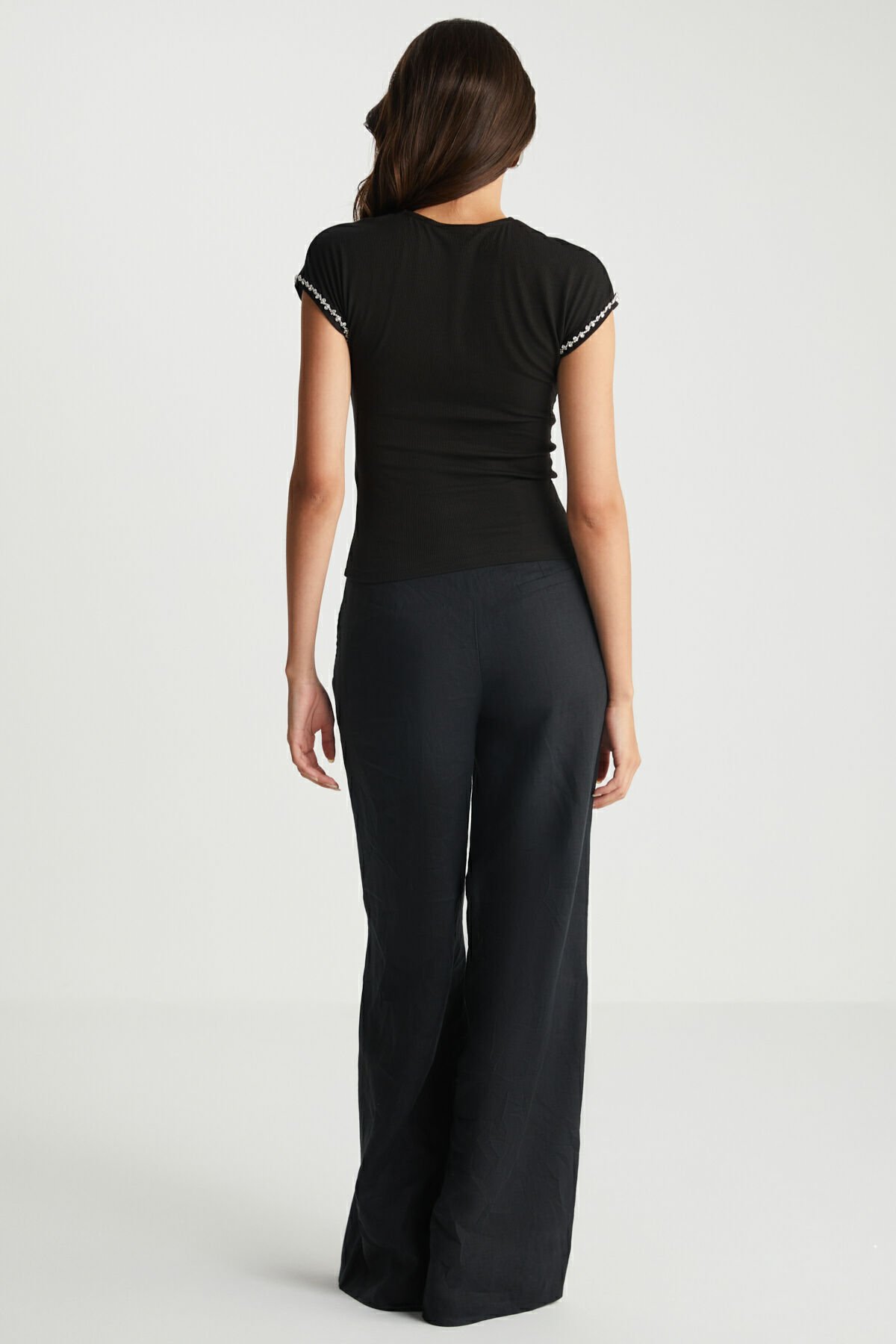 Siyah Modal Tişört